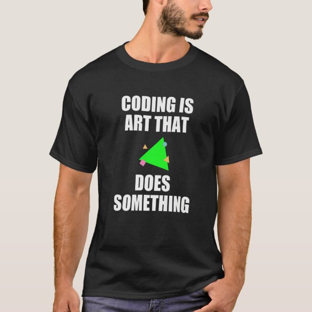 Computer Programmer Webben Developer Coder Premium T Shirt (Framsida)