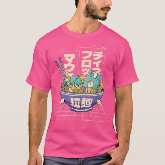 Computer Ramen Anime Noodles Kawaii Japan T Shirt
