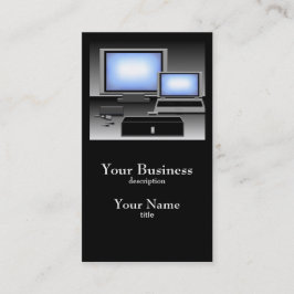 Computer Repair Service Affärskort 2 Visitkort
