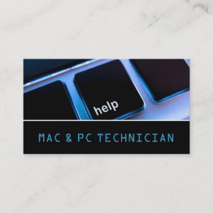 Computer Reparation Technician Mac bärbar dator Visitkort
