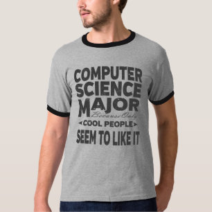 Computer Science College Major Coola People T-shirt