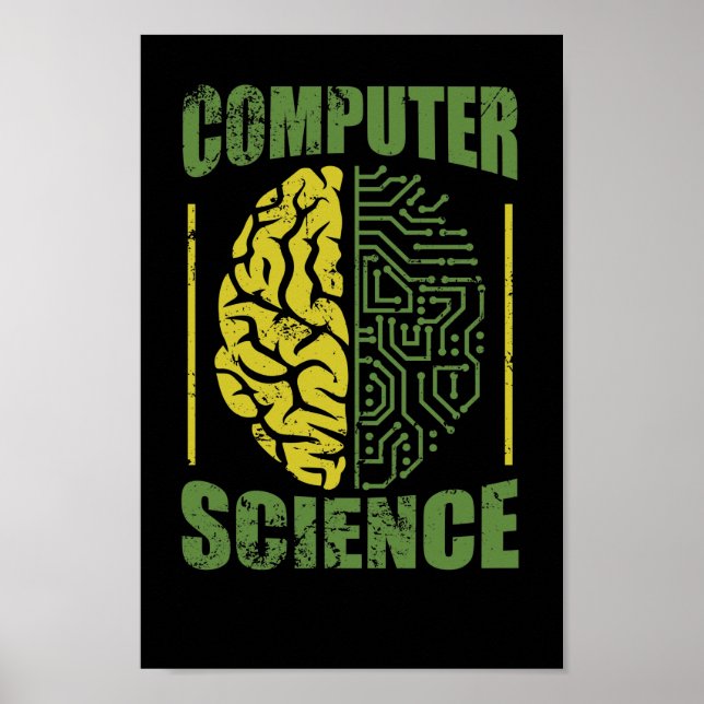 Computer Science Informatiker Software Poster (Framsidan)