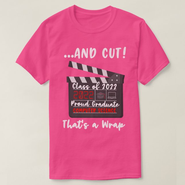 Computer Science Major Studenten, klass 2022 Gr T Shirt (Design framsida)