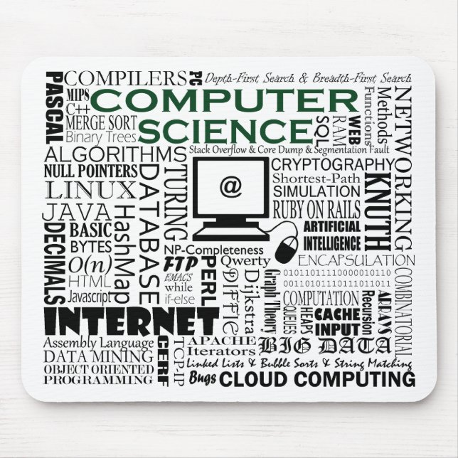 Computer Science Mousepad Musmatta (Framsidan)