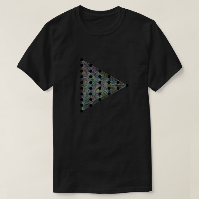 Computer Science Neural Network T Shirt (Design framsida)