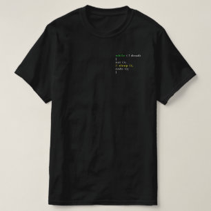 Computer Science Python Programmer Eat Code-vilolä T Shirt