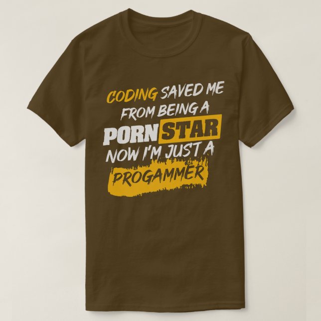 Computer Science Shirts Nerd Geek Programming Prog T Shirt (Design framsida)