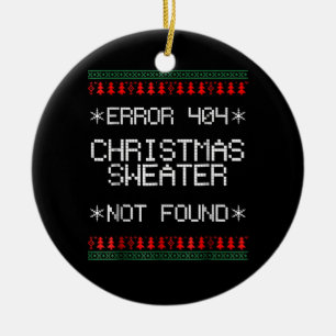 Computer Science Software Ingenjör Funny Älskare Julgransprydnad Keramik