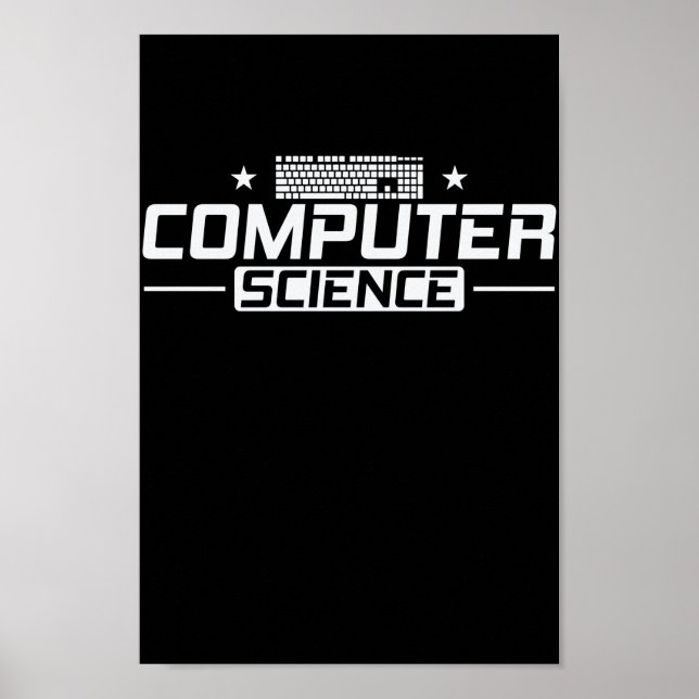 Computer Science Software IT Informatiker Poster (Framsidan)