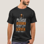 Computer Science som servern var nere, Programmer  T Shirt<br><div class="desc">Datorvetenskap som servern var nere,  programmeringskod</div>