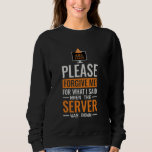 Computer Science som servern var nere, Programmer  T Shirt<br><div class="desc">Datorvetenskap som servern var nere,  programmeringskod</div>