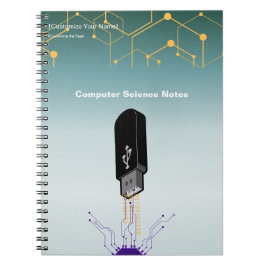 Computer Science Spiral Photo Notebook Anteckningsbok