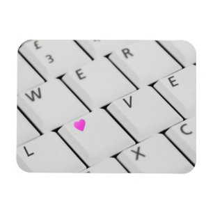 Computer Tangentbord Kärlek Brev Magnet