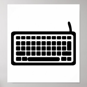 Computer tangentbord poster