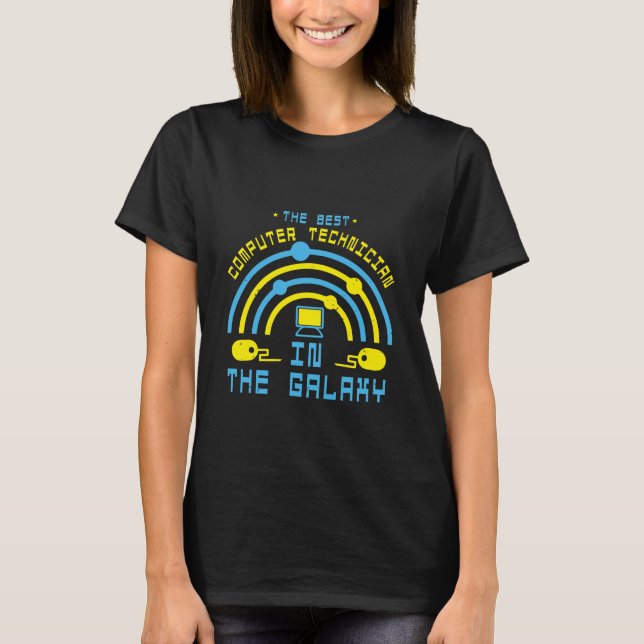 Computer technician t shirt (Framsida)