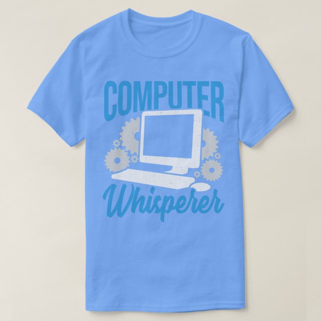 Computer Whisperer Tech Support Gift T Shirt (Design framsida)