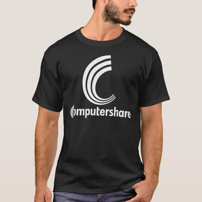 Computershare Logotyp Classic T-Shirt (Framsida)
