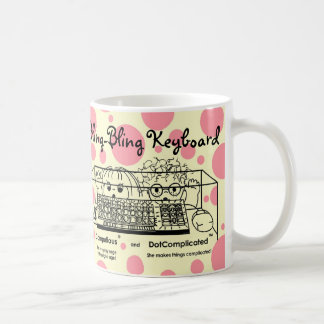 Computious & DotComplicated (TM) Bling-Bling Kaffemugg