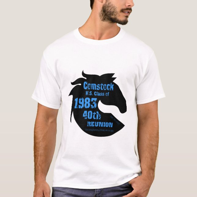 Comstock 40:e återförening t shirt (Framsida)
