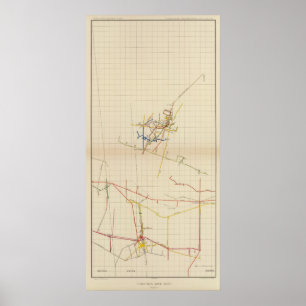Comstock Mine Kartor Number II Poster