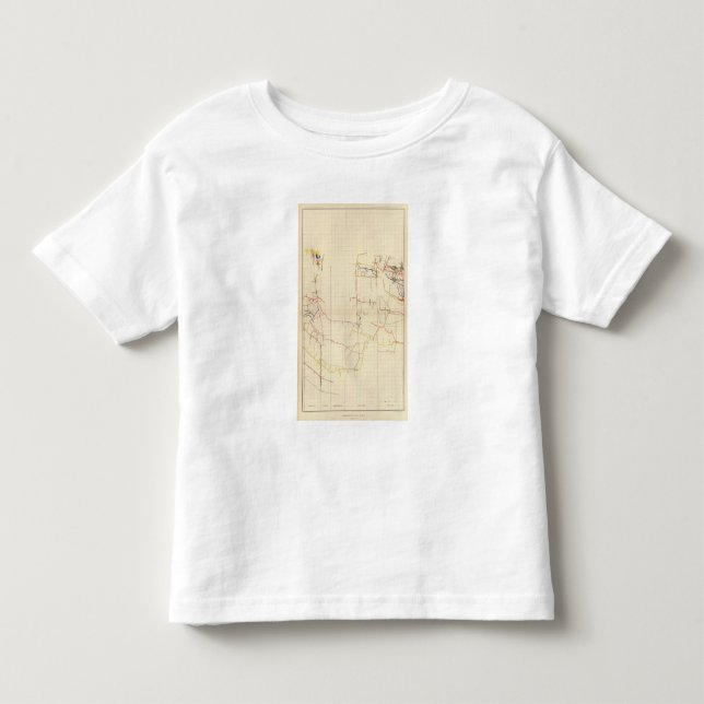 Comstock numrerar den min kartor V T-shirt (Framsida)