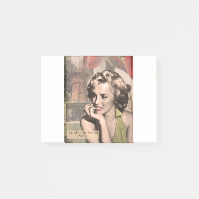 CON13CRBWRD-V4 tänkaren röd Lips.tif Post-it Block (Framsida)