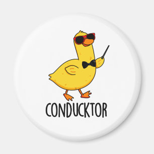 Con-anka-tor Funny Music Conductor Anka Pun Magnet