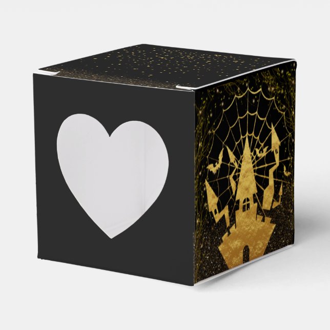 con corazón para Halloween Presentaskar (Framsidan Sidan)