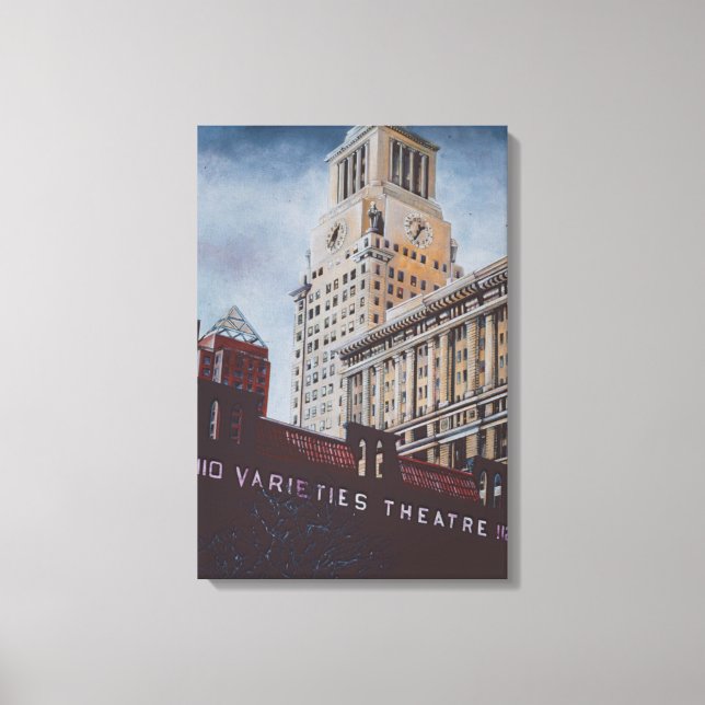 Con Edisons kortfattade möte med S:t Mars Canvastryck (Framsida)