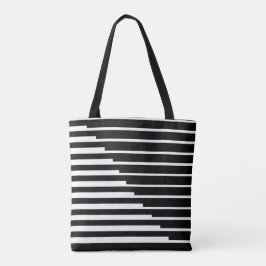 con líneas negras y color personalizable tygkasse