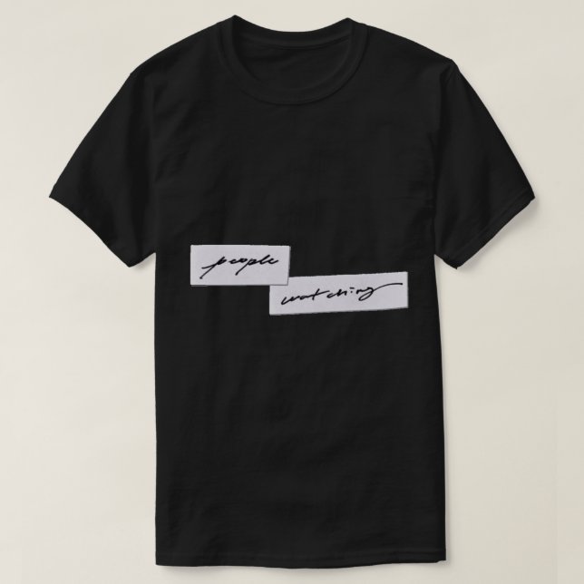 conan grått-folk som tittar på Sticker T Shirt (Design framsida)
