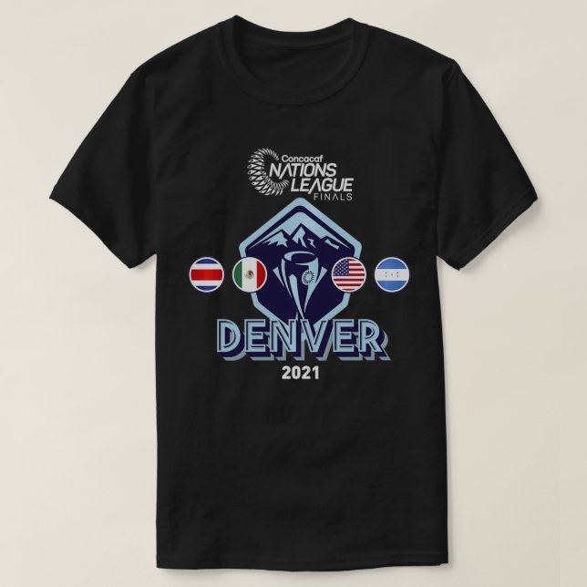 Concacaf Denver 2021 Pullover 1 T Shirt (Design framsida)