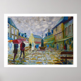 Concarneau en Bretagne Poster