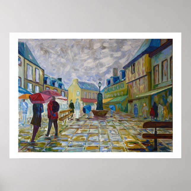 Concarneau en Bretagne Poster (Framsidan)