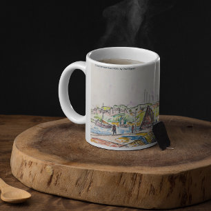 Concarneau-målning (ca.1925) av Paul Signac Kaffemugg
