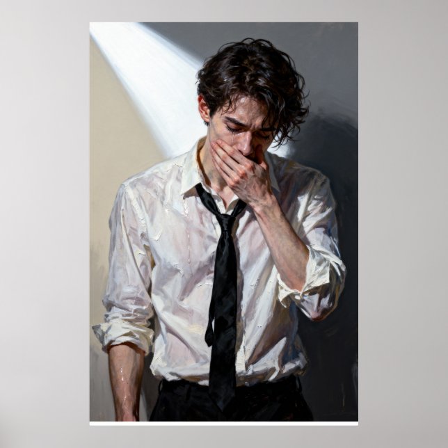 Concealed Distress in Light and Shadow Poster (Framsidan)