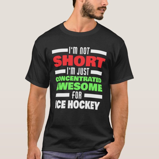 Concentrated Awesome For Ice Hockey Saying Ice Hoc T Shirt (Framsida)