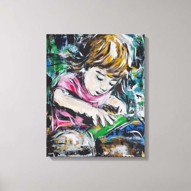 Concentrée de sable canvastryck (Framsida)