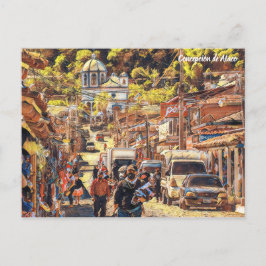 Concepción de Ataco, El Salvador, Art Vykort
