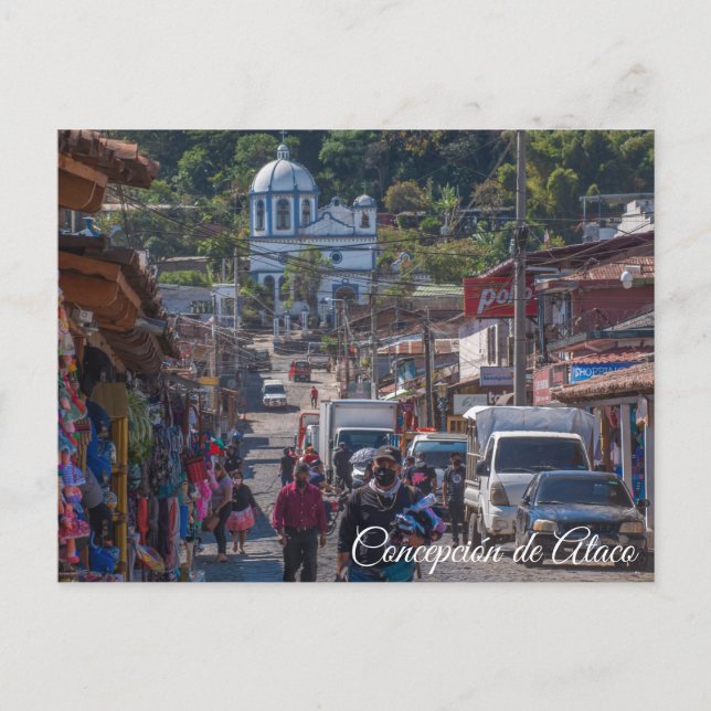 Concepción de Ataco, El Salvador Vykort (Framsida)