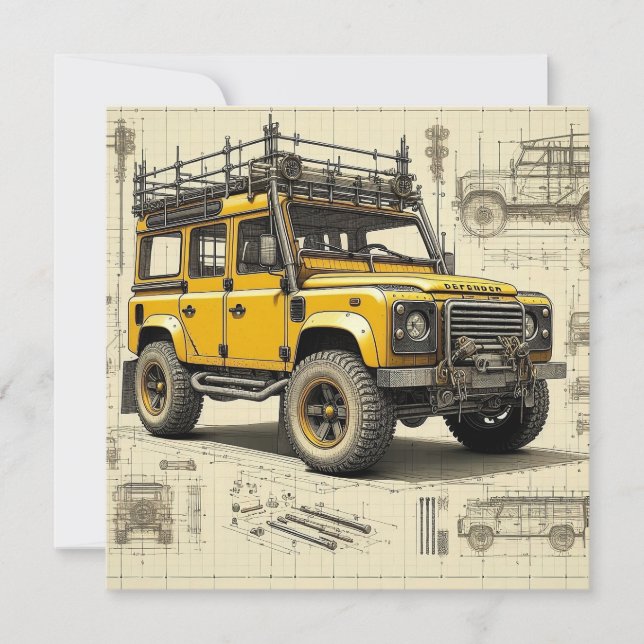 Concept Defender-inbjudan Inbjudningar (Framsida)