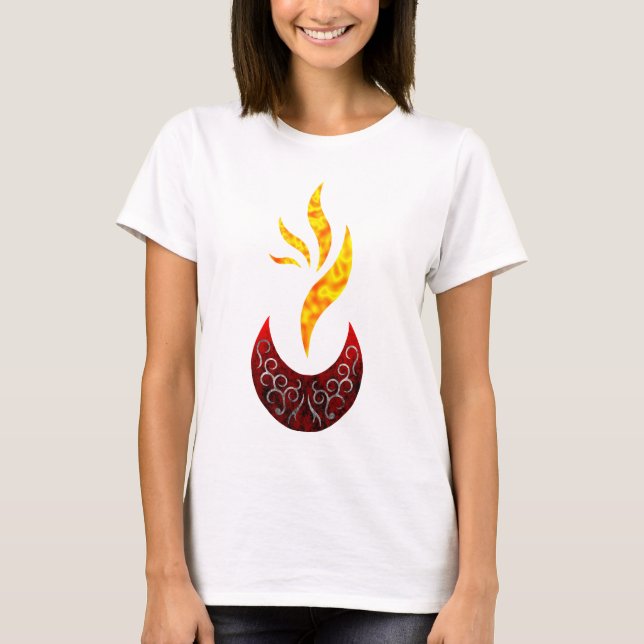 Conception de feu t shirt (Framsida)