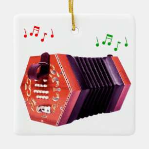 Concertina Julgransprydnad Keramik