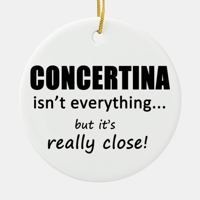 Concetina är inte allt julgransprydnad keramik (Framsidan)