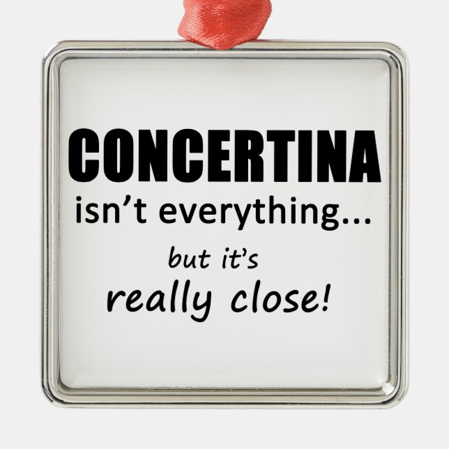 Concetina är inte allt julgransprydnad metall (Framsidan)