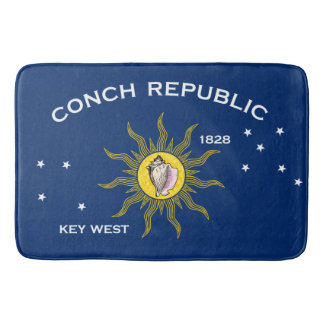 Conch Republic Flagga Nyckel Väster Florida Badrumsmatta