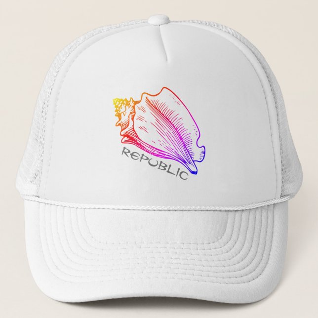 Conch Republic Hat Keps (Framsida)