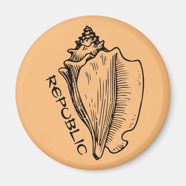 Conch Republic Magnet (Framsidan)
