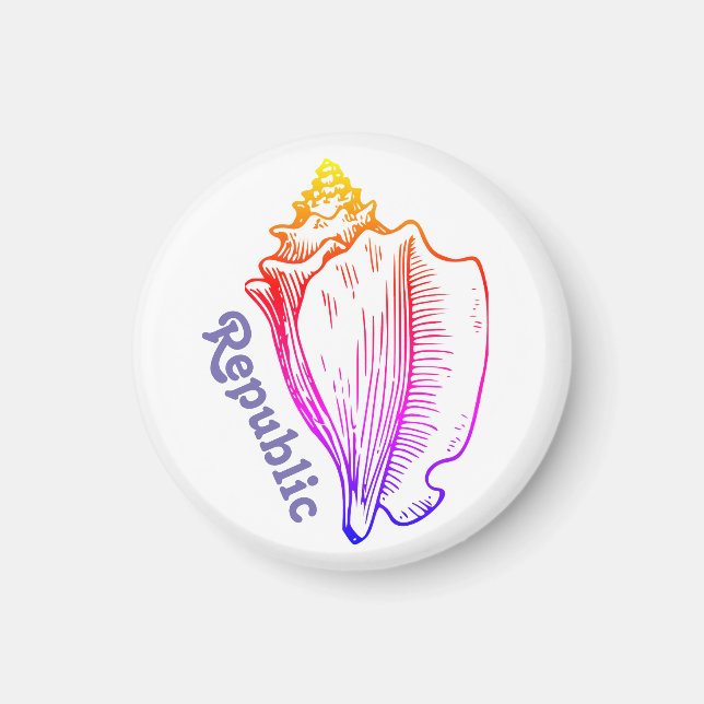 Conch Republic Magnet (Framsidan)