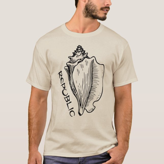 Conch Republic T Shirt (Framsida)